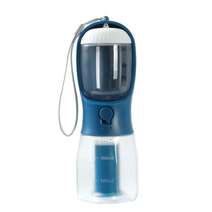 Dog Water Cup 3 In 1 Portable Bottle With Food And Waste Bag - Merch Gone Viral