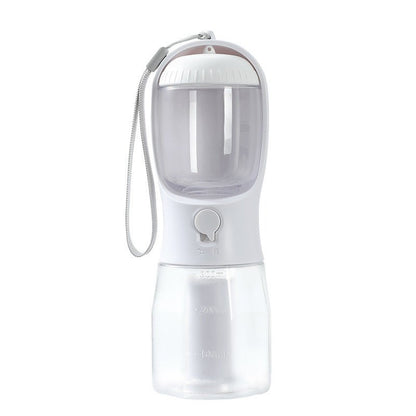 Dog Water Cup 3 In 1 Portable Bottle With Food And Waste Bag - Merch Gone Viral