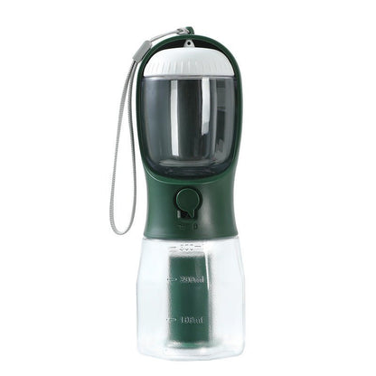 Dog Water Cup 3 In 1 Portable Bottle With Food And Waste Bag - Merch Gone Viral