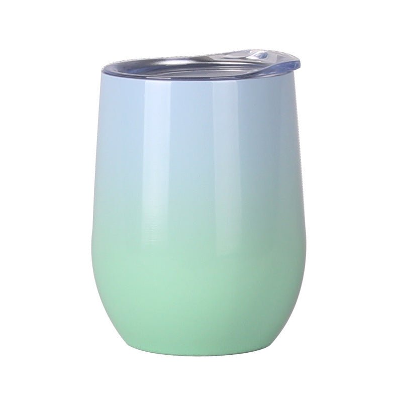 Double Wall Stainless Steel Wine Glass Tumblers Premium Insulation - merch gone viral.