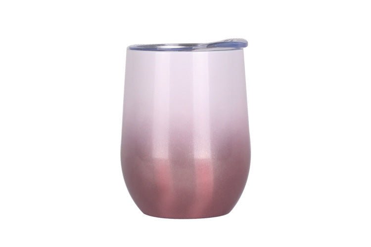 Double Wall Stainless Steel Wine Glass Tumblers Premium Insulation - merch gone viral.