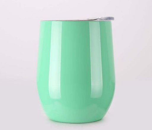 Double Wall Stainless Steel Wine Glass Tumblers Premium Insulation - merch gone viral.