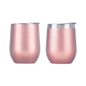 Double Wall Stainless Steel Wine Glass Tumblers Premium Insulation - merch gone viral.