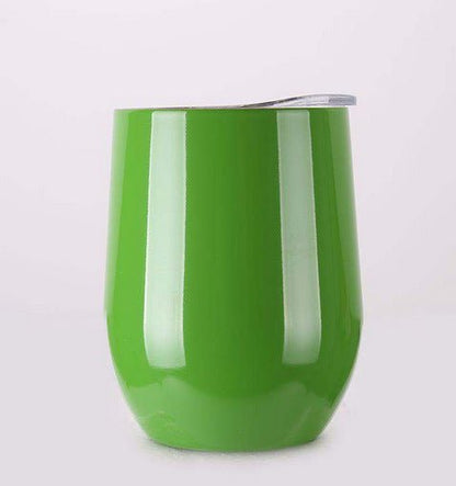 Double Wall Stainless Steel Wine Glass Tumblers Premium Insulation - merch gone viral.