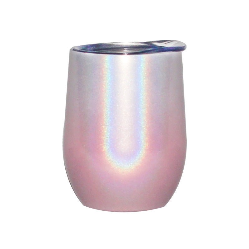 Double Wall Stainless Steel Wine Glass Tumblers Premium Insulation - merch gone viral.