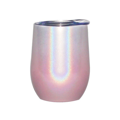 Double Wall Stainless Steel Wine Glass Tumblers Premium Insulation - merch gone viral.
