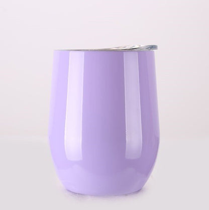 Double Wall Stainless Steel Wine Glass Tumblers Premium Insulation - merch gone viral.