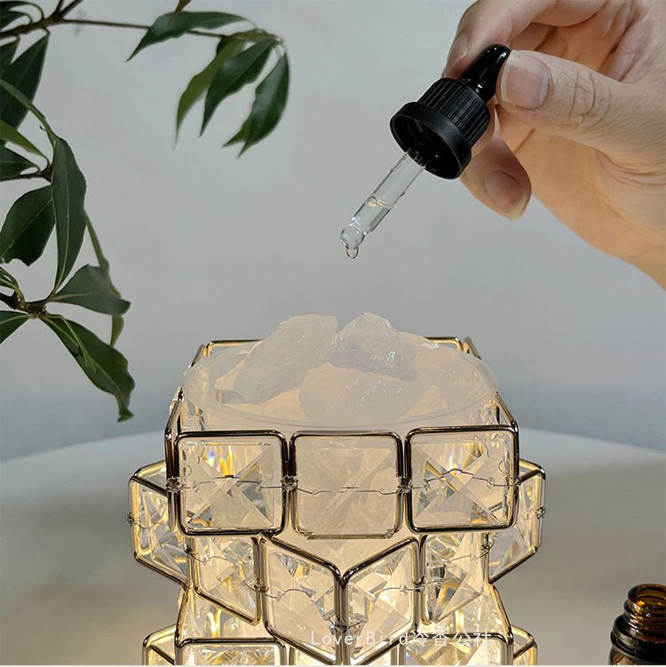 Durable Aromatherapy Crystal Diffuser Night Light For Indoor Use - Merch Gone Viral