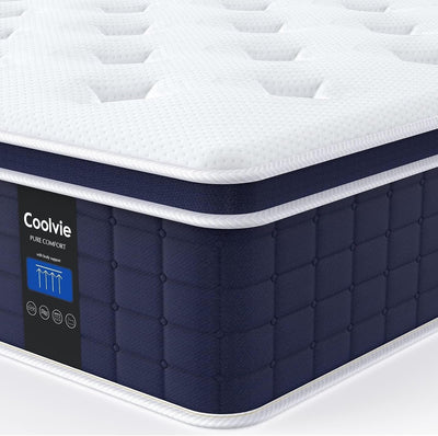 Full Size 12 Inch Firm Hybrid Mattress in Box