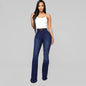 Breathable High-Waist Slim Denim Jeans for All Day Wear Confidence