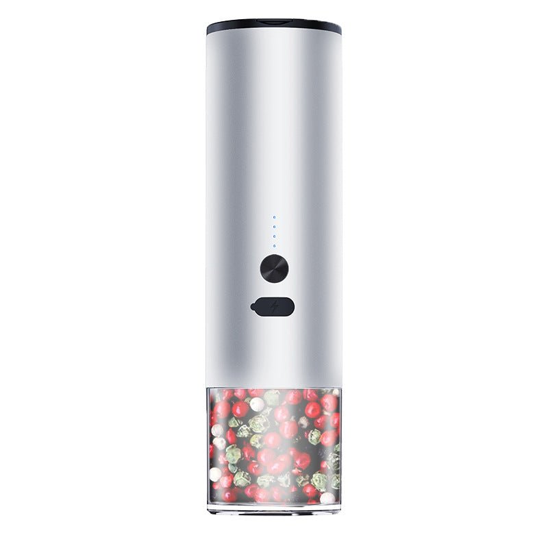Electric Rechargeable Salt And Pepper Grinder Set With LED - Merch Gone Viral