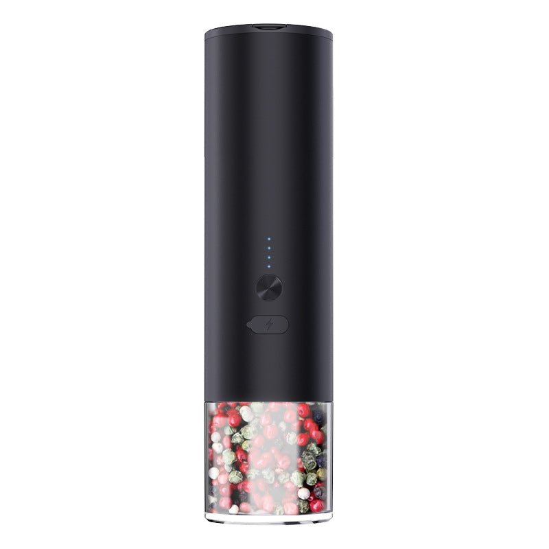 Electric Rechargeable Salt And Pepper Grinder Set With LED - Merch Gone Viral