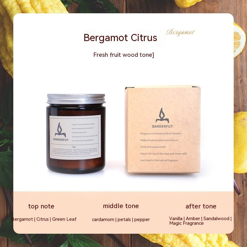 Elegant Aromatherapy Soy Wax Candle For Home Relaxation - Merch Gone Viral