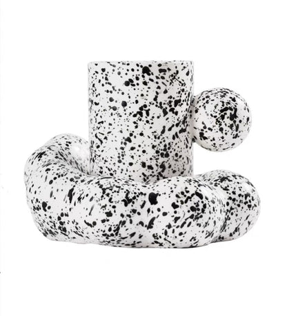 Elegant Cloud Ceramic Cup with Saucer - Merch Gone Viral
