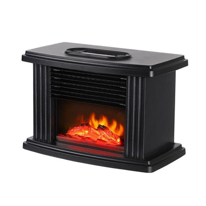 European Style Electric Fireplace Heater LED Flame Effect Stove With Remote Control - merch gone viral.