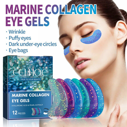 Eye Gel Patch Elastic Moisturizing Skin - merch gone viral.