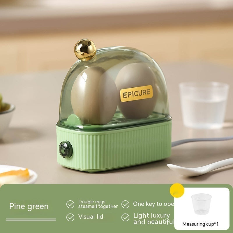 Egg Steamer with Precise Water Measuring for Consistent Soft or Hard Boiled Eggs