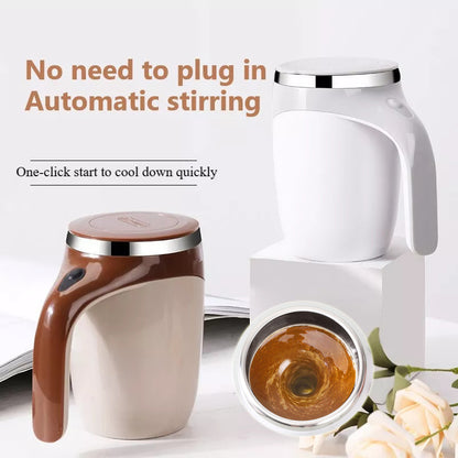 Rechargeable Magnetic Cup with Auto Stirring for Fresh Coffee Everyday