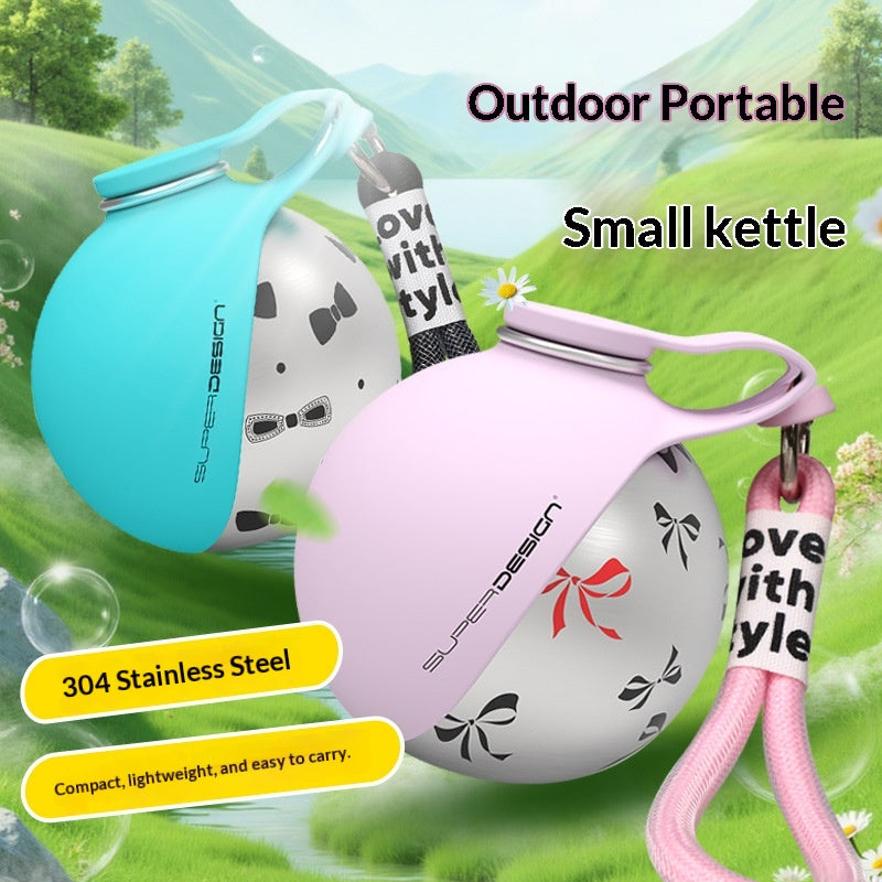 Rugged Dog Water Bottle with Built-In Bowl Leak-Proof for Active Pets