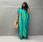 Rustic Chic Cotton Beach Cover-up Robe Dress