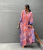 Rustic Chic Cotton Beach Cover-up Robe Dress