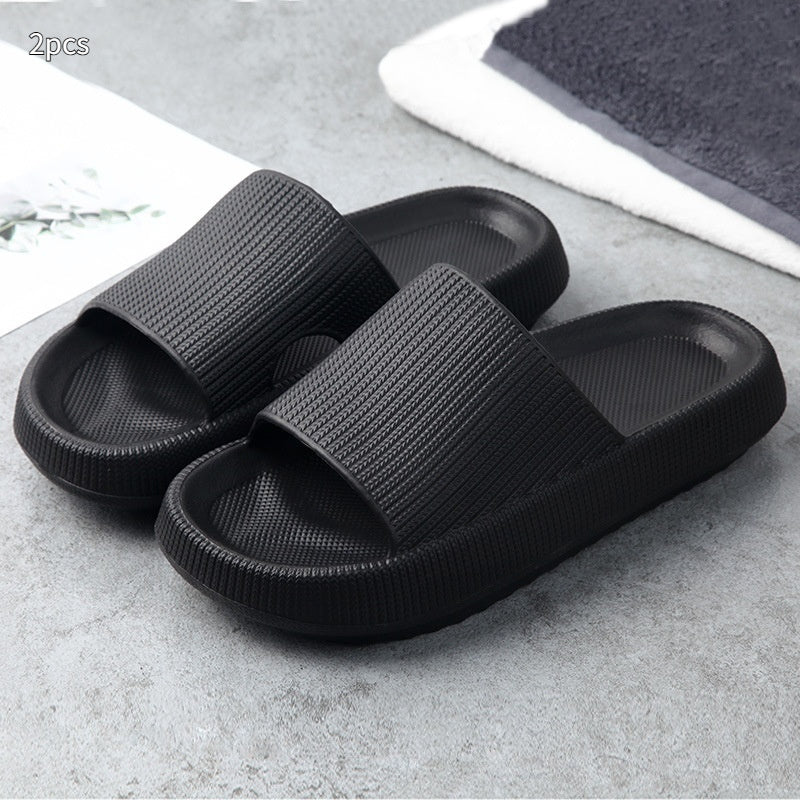 Soft Indoor Slippers with Cushioned EVA Sole and Non Slip for Home Use