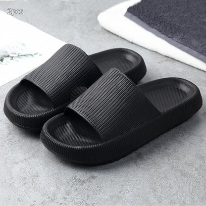 Soft Indoor Slippers with Cushioned EVA Sole and Non Slip for Home Use