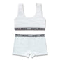 Pure Cotton Solid Color Underwear Set - Soft Breathable Intimate Wear