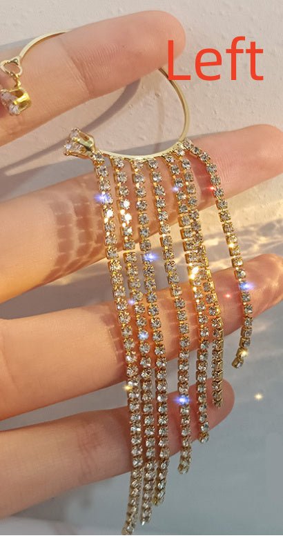 Fashionable And Simple Long Tassel Earrings - merch gone viral.