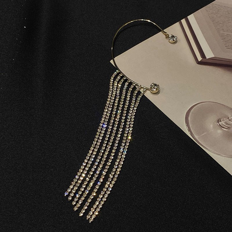 Fashionable And Simple Long Tassel Earrings - merch gone viral.