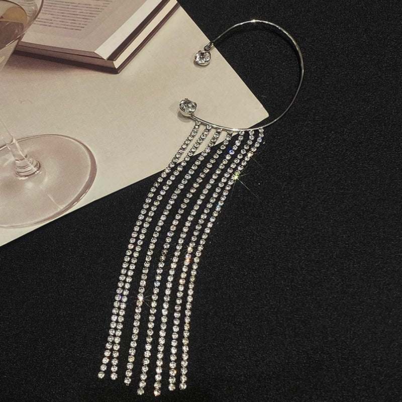 Fashionable And Simple Long Tassel Earrings - merch gone viral.