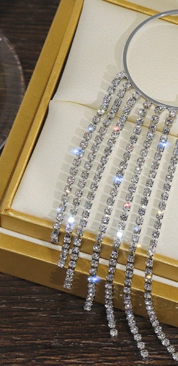 Fashionable And Simple Long Tassel Earrings - merch gone viral.