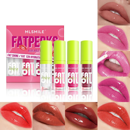 Fat Oil Lip Gloss Sets Lux Lip Oil Collection For 12 Hour Hydration Exclusive Edition - merch gone viral.