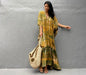 Rustic Chic Cotton Beach Cover-up Robe Dress