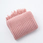 Nordic Luxury Blanket Hotel Bed Throw Bed Runner Tassel Shawl Blanket Bed Tail Cloth Cover Blanket B & B Bed Towel Knitted Blanket