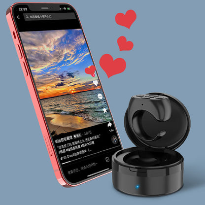 Wireless Bluetooth Ring Remote Hands Free Control For One Click Selfie And Page Turning On Social Media