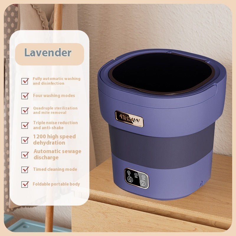 Folding Washing Machine Portable Underwear Underwear Small Washing Machine - merch gone viral.
