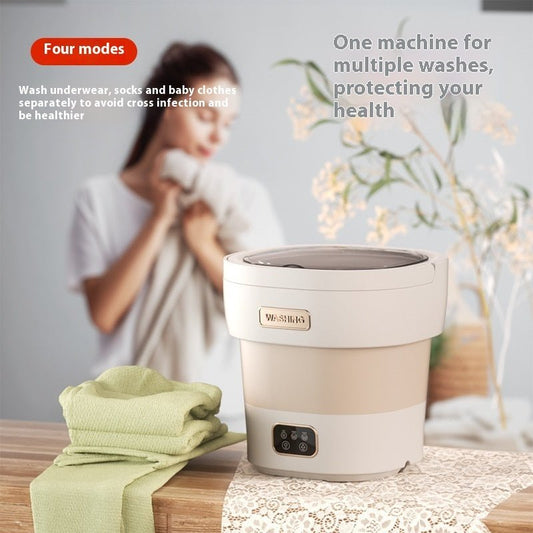 Folding Washing Machine Portable Underwear Underwear Small Washing Machine - merch gone viral.