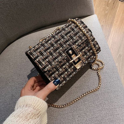 Foreign gas chain casual small square bag - merch gone viral.
