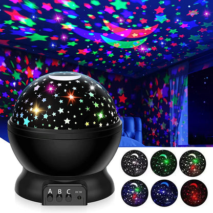 Galaxy Projector LED Night Light 360° Rotating Nebula Sky Projector - Merch Gone Viral