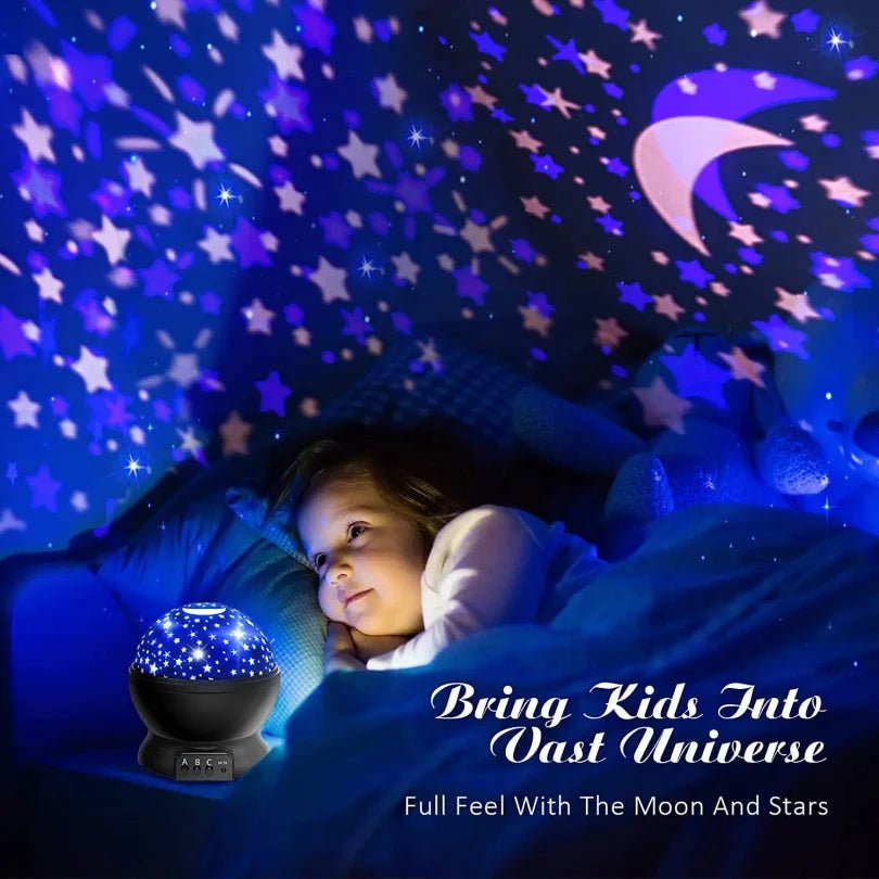 Galaxy Projector LED Night Light 360° Rotating Nebula Sky Projector - Merch Gone Viral