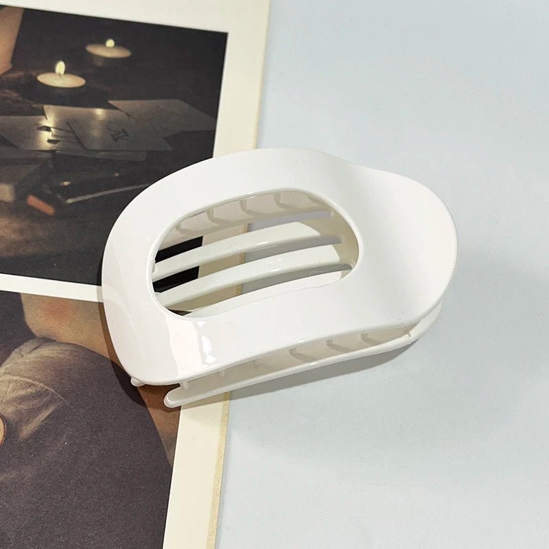 Geometric Hair Claw Clip Designer Elegant Hold Accessory - merch gone viral.