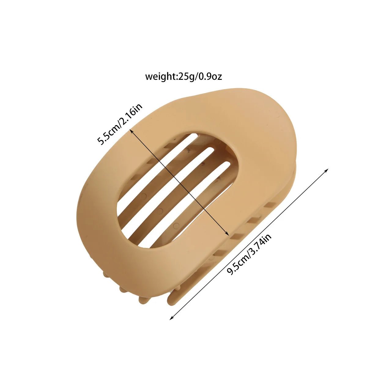 Geometric Hair Claw Clip Designer Elegant Hold Accessory - merch gone viral.