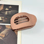 Geometric Hair Claw Clip Designer Elegant Hold Accessory - merch gone viral.