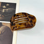 Geometric Hair Claw Clip Designer Elegant Hold Accessory - merch gone viral.