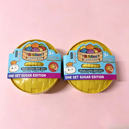 Glitter Dumpling Squishy Toy with Gift Box for Stress Relief - Merch Gone Viral