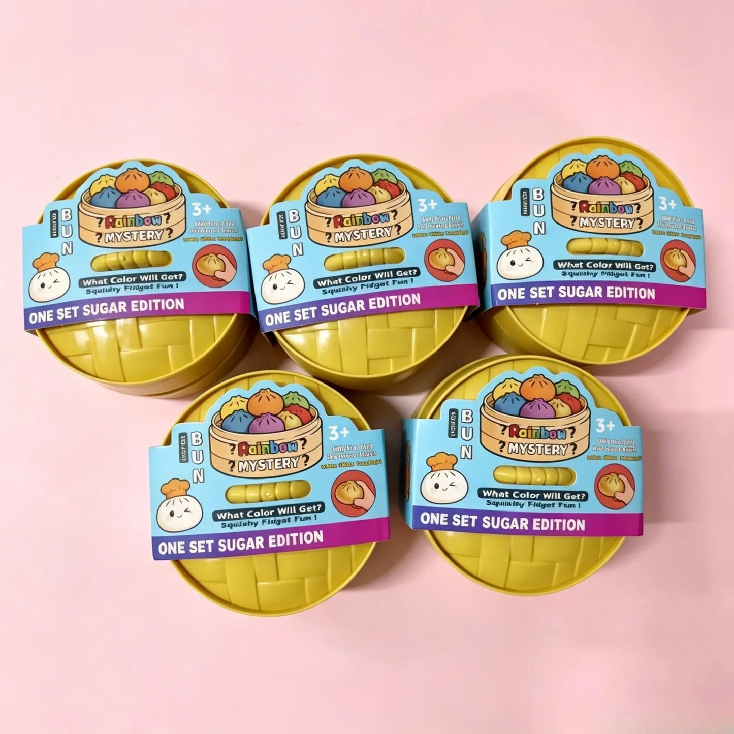 Glitter Dumpling Squishy Toy with Gift Box for Stress Relief - Merch Gone Viral