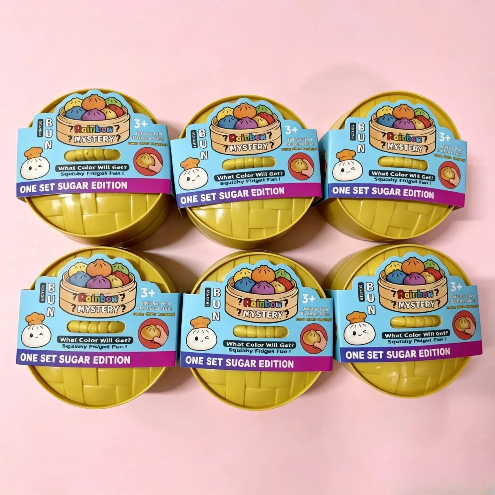 Glitter Dumpling Squishy Toy with Gift Box for Stress Relief - Merch Gone Viral