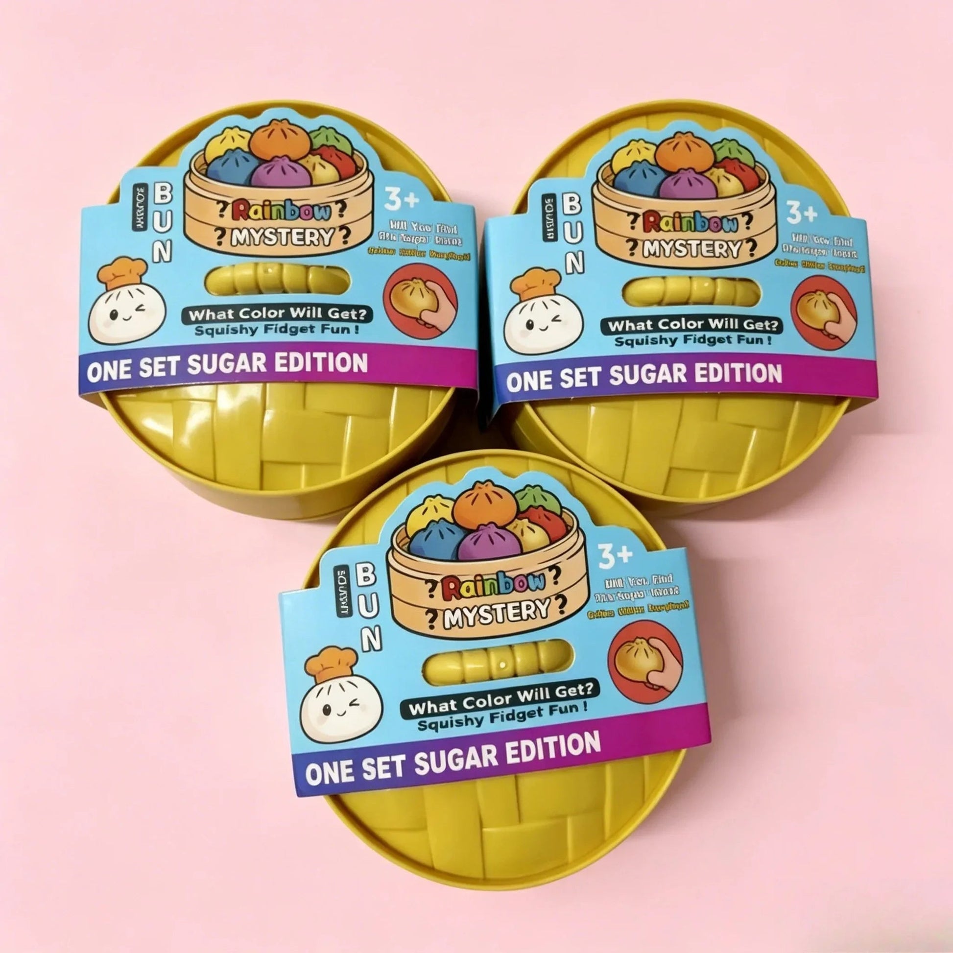 Glitter Dumpling Squishy Toy with Gift Box for Stress Relief - Merch Gone Viral