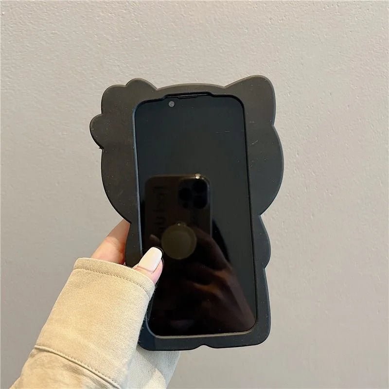Hello Kitty Premium Soft Silicone Shockproof Case For iPhone 3D Cartoon Design Exclusive Edition - merch gone viral.